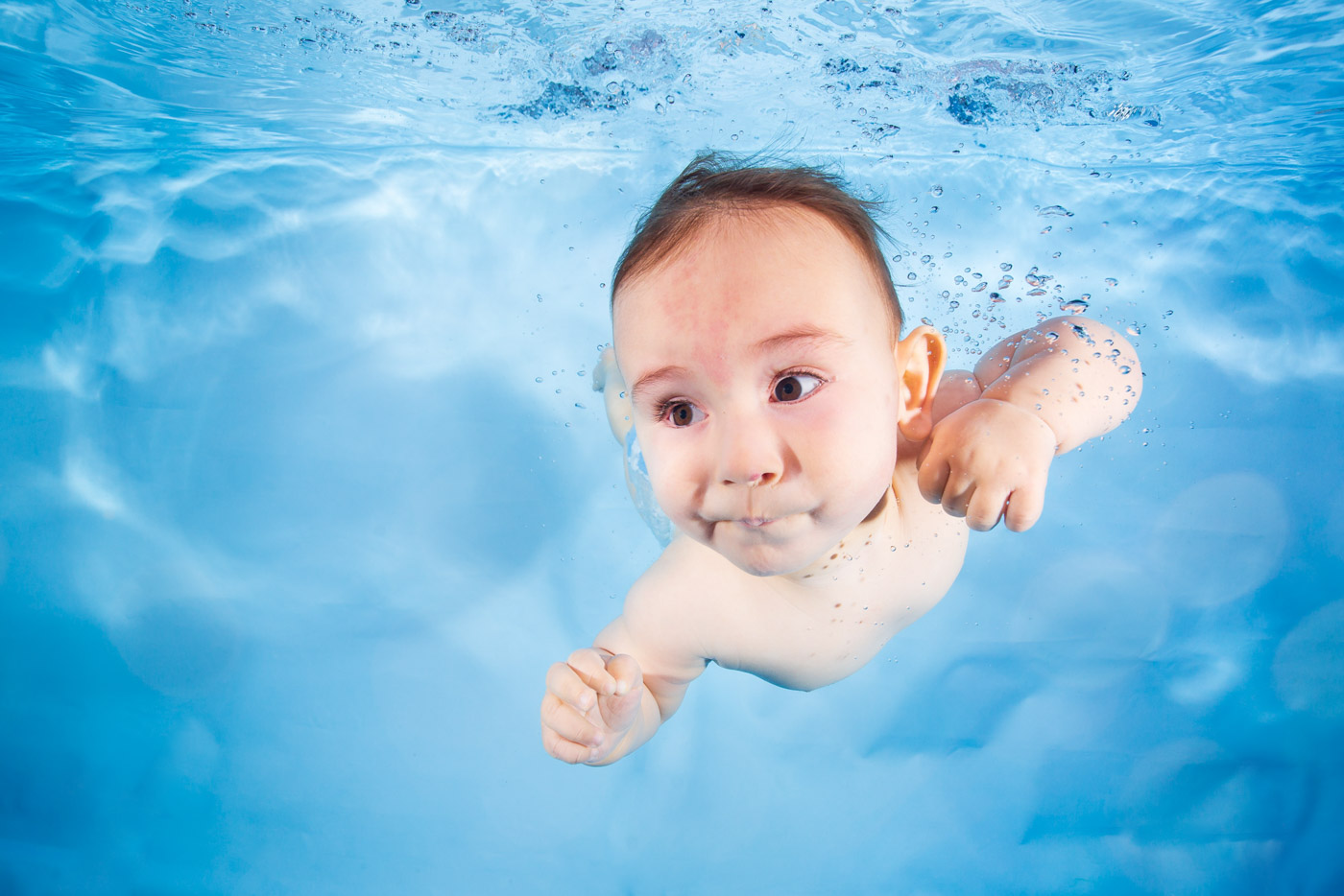 Freischwebendes-Baby